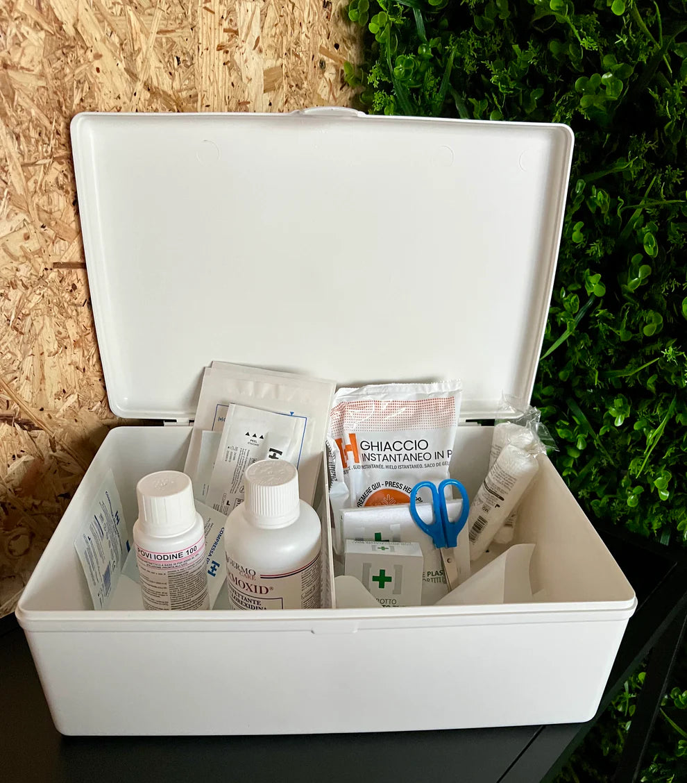 Kit Primeiros Socorros de 6 a 10 pessoas - Conteudo