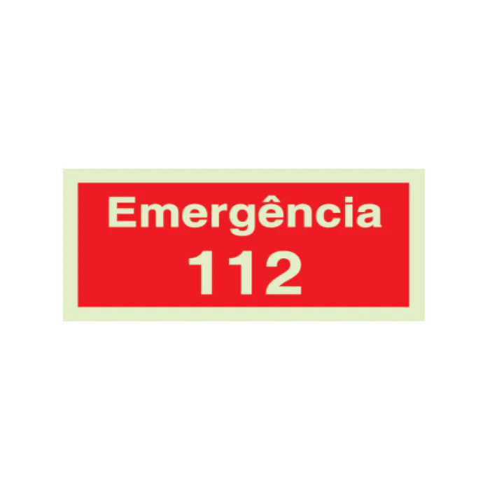 Sinalética 112