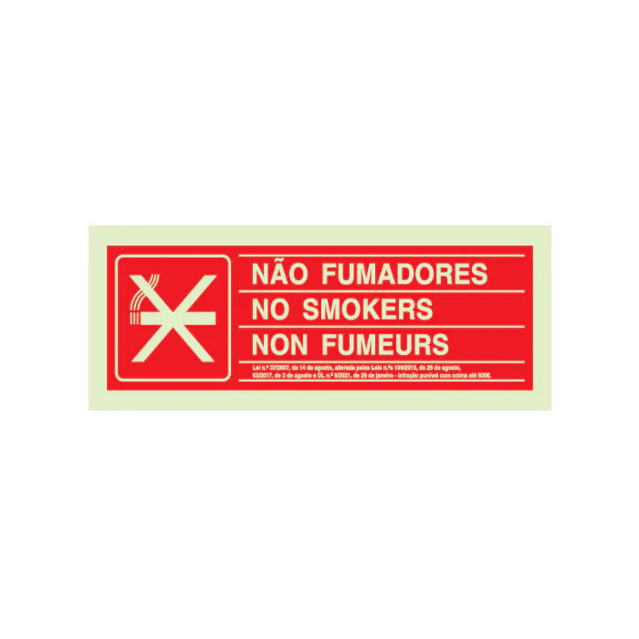 Sinalética de Não Fumadores - Pvc Opaco
