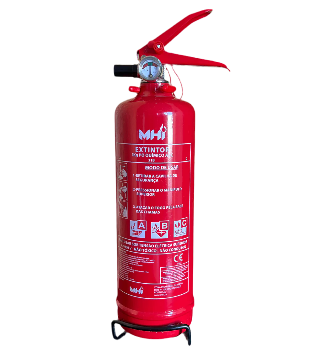 Extintor Pó Químico Abc 2Kg