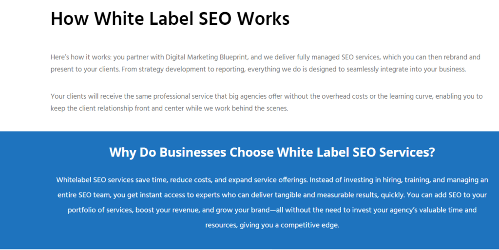 How White Label SEO Works